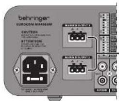 BEHRINGER Eurocom MA4000M - EUROCOM MA4008/MA4000M Controls - 1