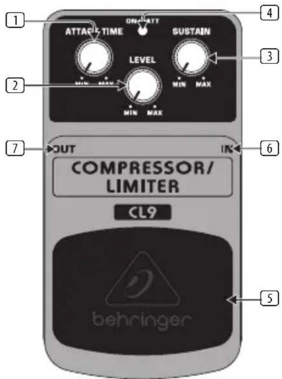 BEHRINGER CL9 CompressorLimiter - 2