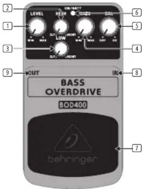 BEHRINGER Bass Overdrive BOD400 - ES - 1