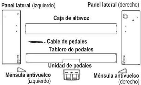 KORG LP380U - Procedimiento de ensamblaje - 4