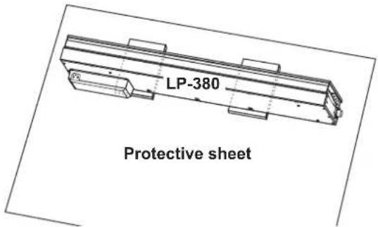 KORG LP380U - Assembly procedure - 2