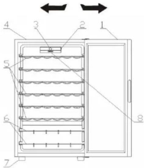 CANDY CWC 154 EELWD - PORTA REVERSIVE - 1