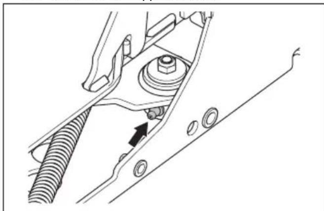 HUSQVARNA R 420TsX AWD - So schmieren Sie den Riemenspanner - 1
