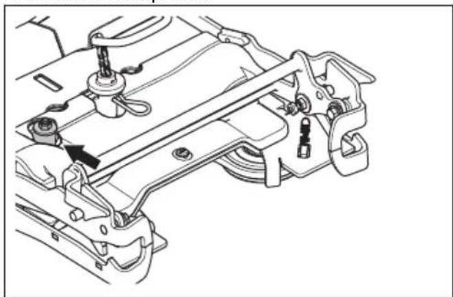 HUSQVARNA R 420TsX AWD - De riemspanner smeren - 1