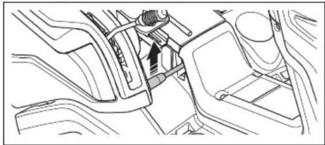 HUSQVARNA R 420TsX AWD - Pour fixer le carter de coupe - 2