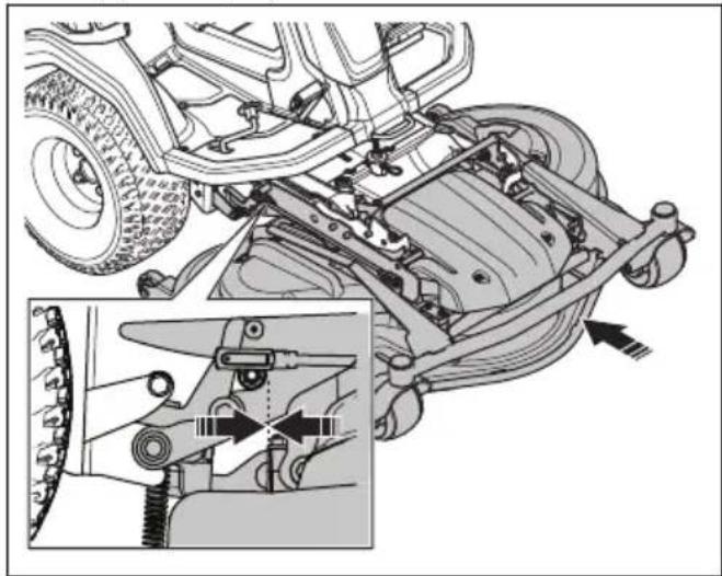 HUSQVARNA R 420TsX AWD - Pour fixer le carter de coupe - 6