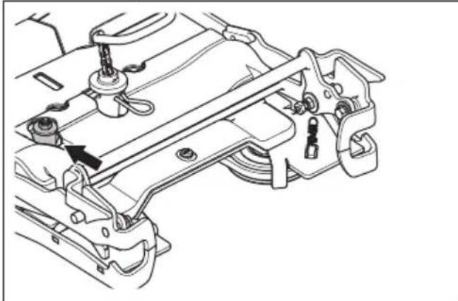 HUSQVARNA R 420TsX AWD - So schmieren Sie den Riemenspanner - 1