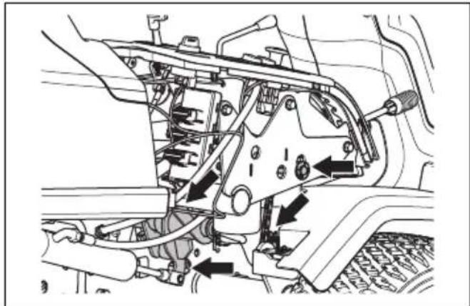 HUSQVARNA R 420TsX AWD - Pour lubrifier le cable d'accelération, le cable de starter et les roulements de levier - 2
