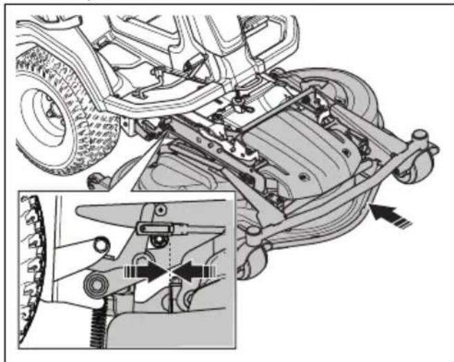 HUSQVARNA R 420TsX AWD - Het maaidek bevestigen - 6