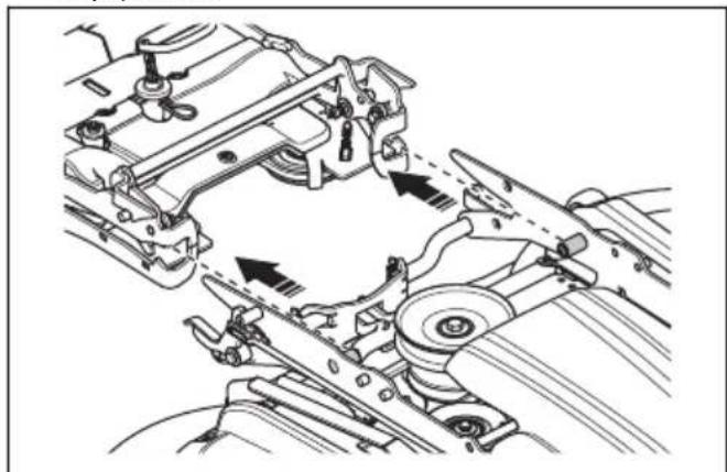 HUSQVARNA R 420TsX AWD - Pour fixer le carter de coupe - 5