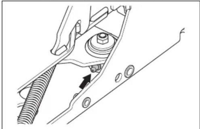 HUSQVARNA R 420TsX AWD - De riemspanner smeren - 1