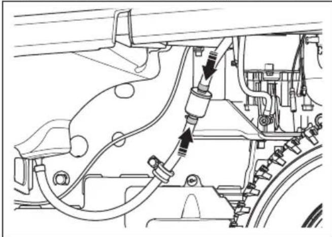 HUSQVARNA R 420TsX AWD - So ersetzen Sie den Kraftstofffilter - 2