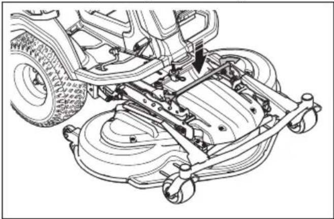 HUSQVARNA R 420TsX AWD - Het maaidek bevestigen - 7