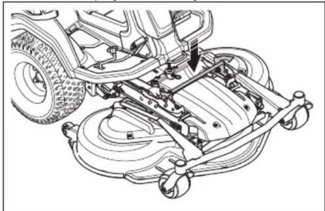 HUSQVARNA R 420TsX AWD - Pour fixer le carter de coupe - 7