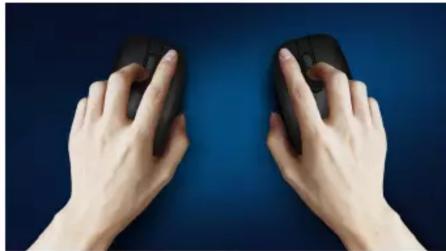 PHILIPS SPK7314 - Design de souris ambidextre - 1