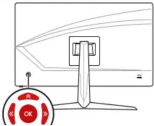 MSI Optix G27C6 - Boutonde navigation - 1