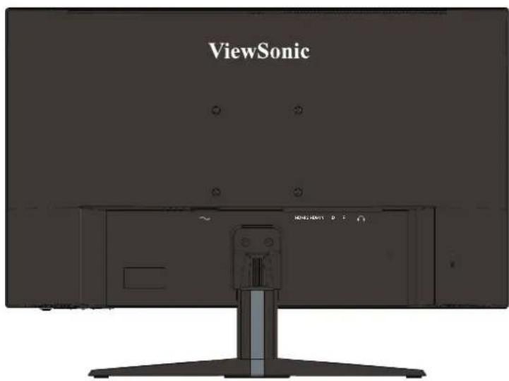 VIEWSONIC VX Series VX27052KPMHD - Vue avant et arrêté - 2