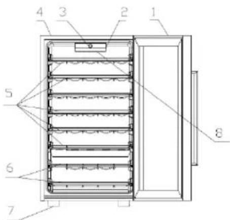 HOOVER HWC 200 EELWN - PARTS AND FEATURES - 1