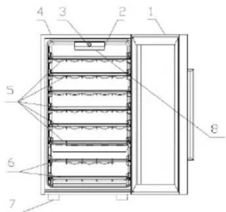 HOOVER HWINE 500 HWC 154 EELWN - PARTS AND FEATURES - 1