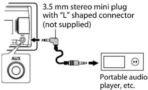 AT&T TL7612 - Playing an external component from AUX - 1