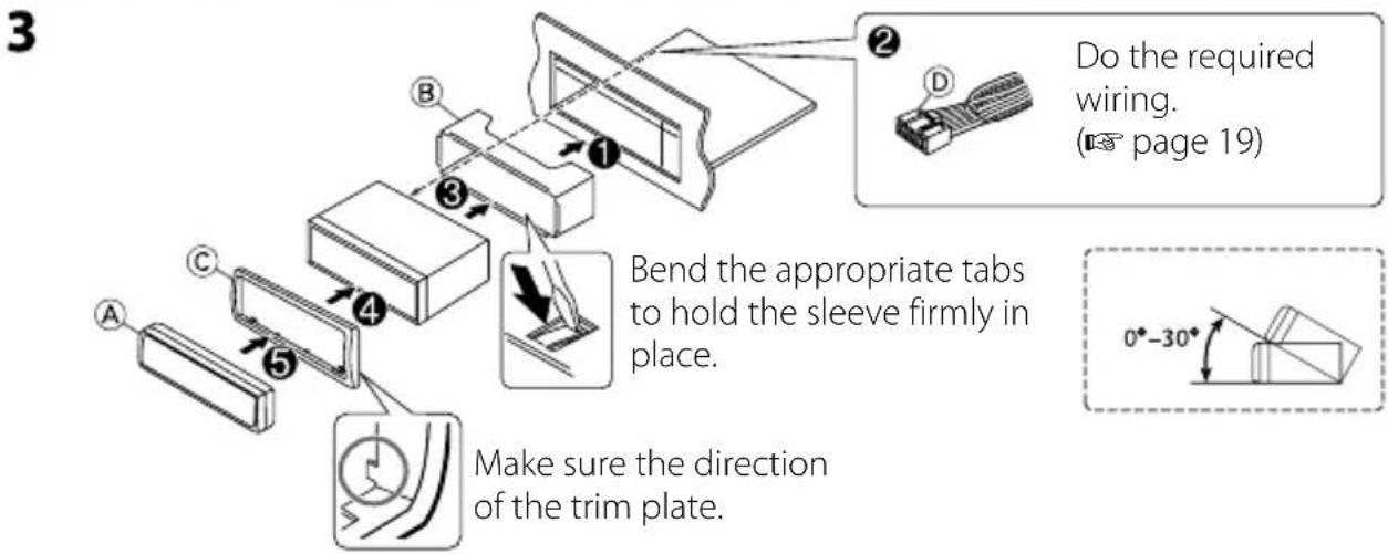 AT&T TL7612 - Installing the unit - 2