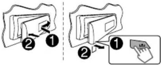 AT&T TL7612 - How to attach/detach the faceplate - 1