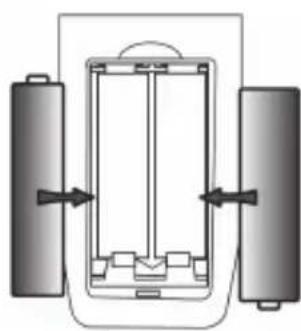 CLATRONIC AT 3605 - Insertion des piles - 1