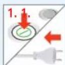 Solis Maxi Gourmet 865 - Sicherheitshinweise Consignes de sécurité Direttive di sicurezza Safety instructions Veiligheidsaanwijzingen - 1
