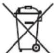 BOMANN HL 6040 CB - Signification du symbole « Poubelle » - 1