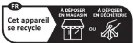 BOMANN HL 6040 CB - Signification du symbole « Poubelle » - 3