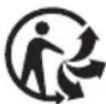 BOMANN HL 6040 CB - Signification du symbole « Poubelle » - 2
