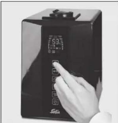 Solis Ultrasonic Hybrid 7214 - aPPortare la CartUCCia deCalCiFiCante e VersaMento dell'aCQUa nel serBatoio - 8
