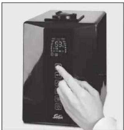 Solis Ultrasonic Hybrid 7214 - aPParaat aanZetten - 2