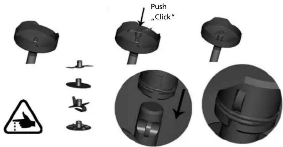 Solis XChange 835 - HOW TO MOUNT THE ATTACHMENTS - 1