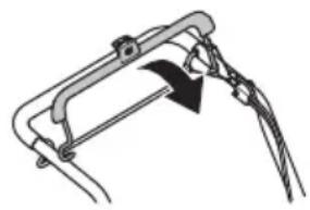 HUSQVARNA LB 256SP - Mootori pidurikäepide kontrollimine - 1