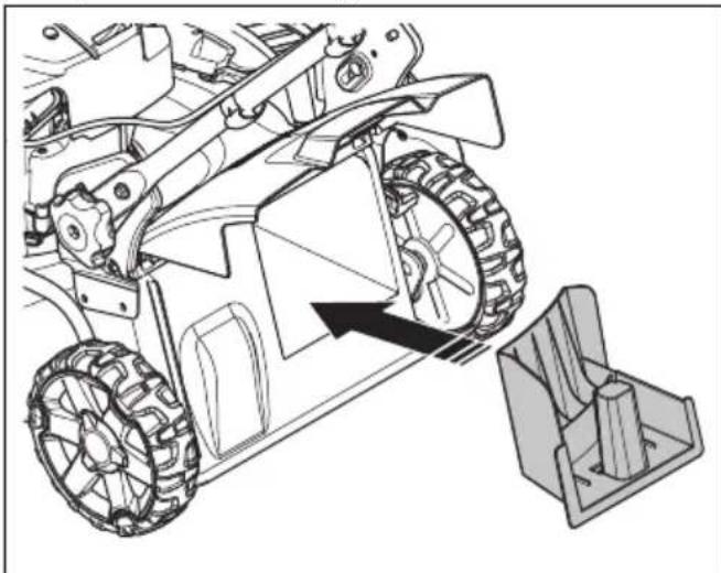 HUSQVARNA LB 256SP - A termek atallitasa mulcsozasi üzemmodra (LC 151, LC 151S) - 1