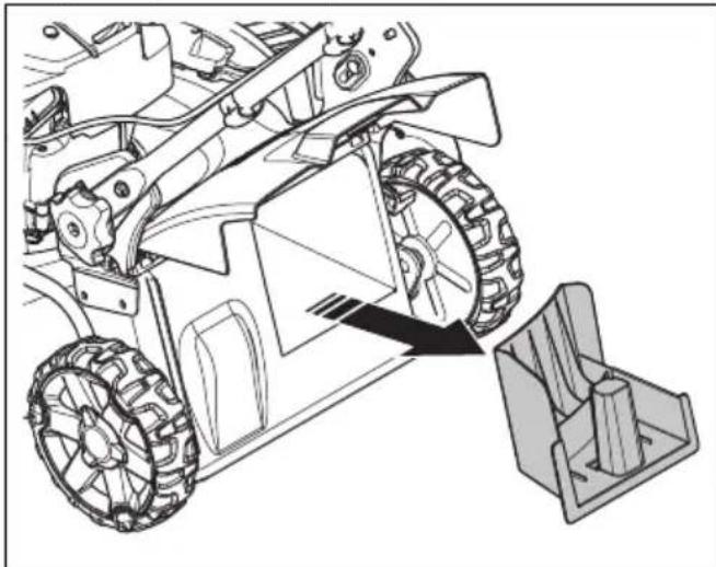HUSQVARNA LB 256SP - Utilizzato del prodotto con il raccoglierba (LC 151, LC 151S) - 2