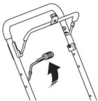 HUSQVARNA LB 256SP - Utilizarea transmisiei pe roti (LB 251S) - 1