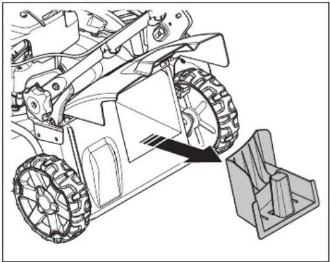 HUSQVARNA LB 256SP - Uzywanie produktu z pojemnikiem na trawe (LC 151, LC 151S) - 2