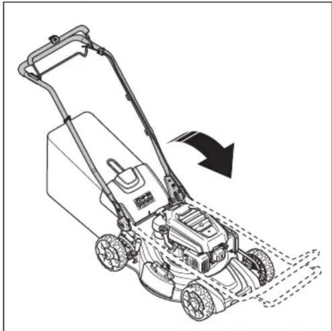 HUSQVARNA LB 256SP - YcTaHOBka n3dEJIb B TpaHCnOpTHoe NOJoxKeHne - 2