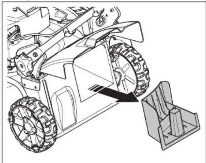 HUSQVARNA LB 256SP - Pour utiliser le produit avec le collecteur d'herbe (LC 151, LC 151S) - 2