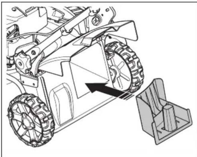 HUSQVARNA LB 256SP - Laitteen vaihtaminen silppuamistilaan (LC 151, LC 151S) - 1