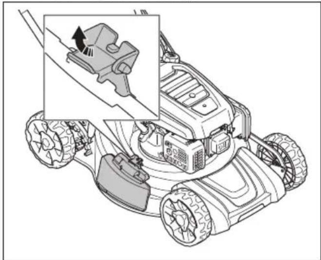 HUSQVARNA LB 256SP - Colocar o produit em modo de tritutura (LC 151, LC 151S) - 2