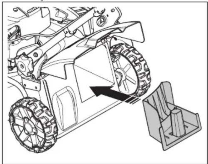 HUSQVARNA LB 256SP - Colocar o produit em modo de tritutura (LC 151, LC 151S) - 1