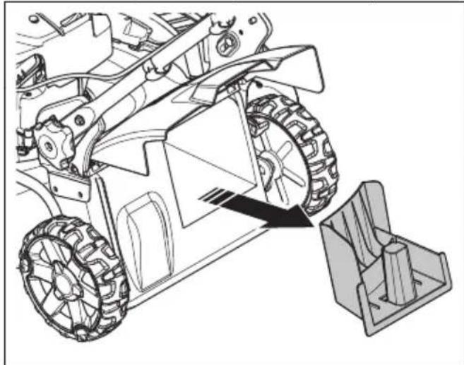 HUSQVARNA LB 256SP - Izstradajuma lietošana ar zales savaceju (LC 151, LC 151S) - 2