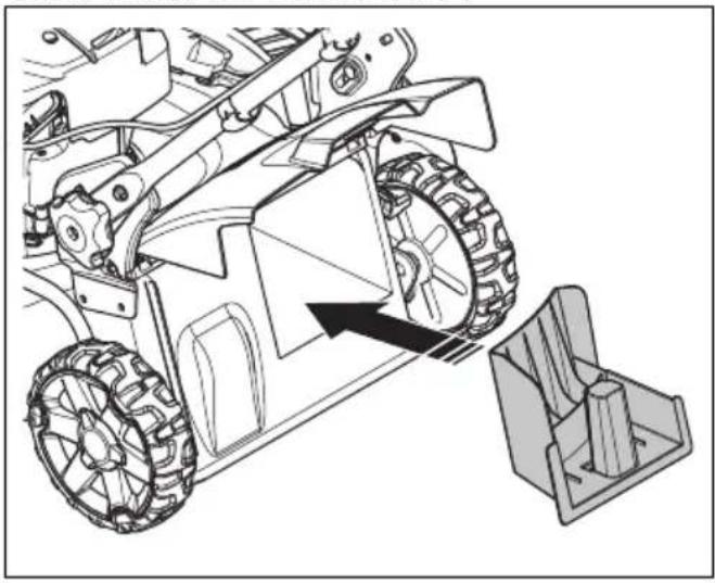 HUSQVARNA LB 256SP - サイドデイスチヤ一ジモ一卜の変更 - 3