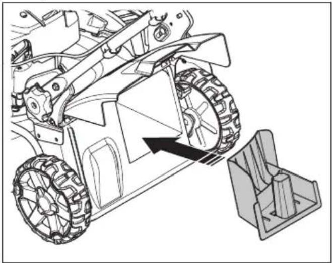HUSQVARNA LB 256SP - Pour passer le produit en mode broyage (LC 151, LC 151S) - 1