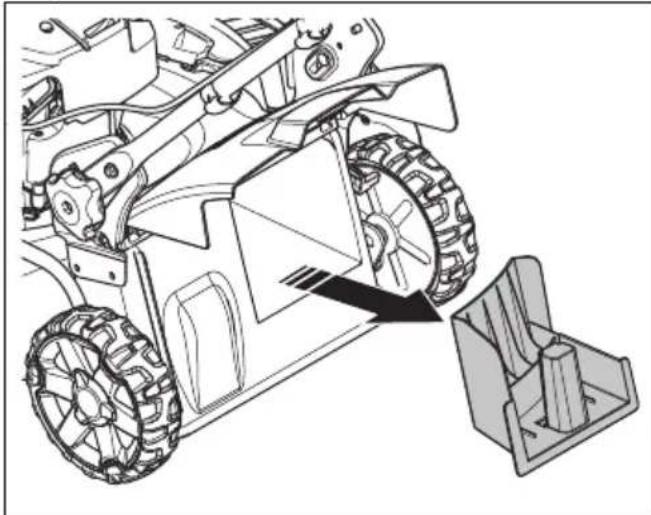 HUSQVARNA LB 256SP - Urünüçim toplama sepetiyle kullanma (LC 151, LC 151S) - 2
