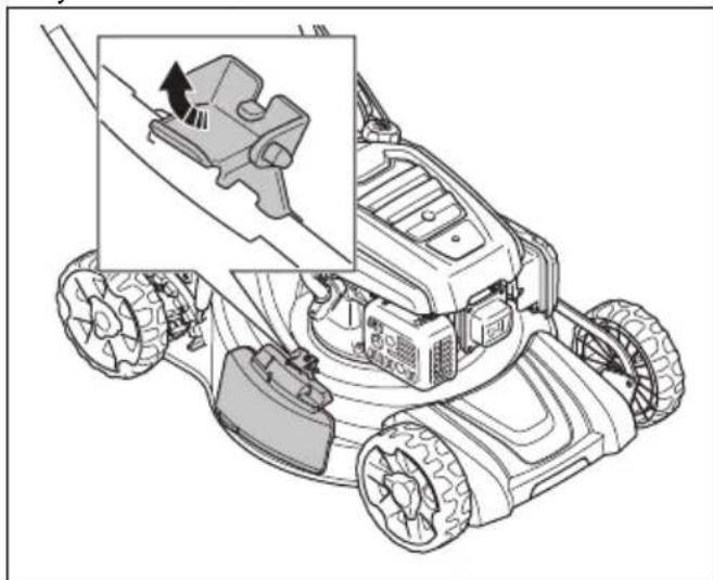 HUSQVARNA LB 256SP - Ändraprodukten till sidoutkastläge - 1