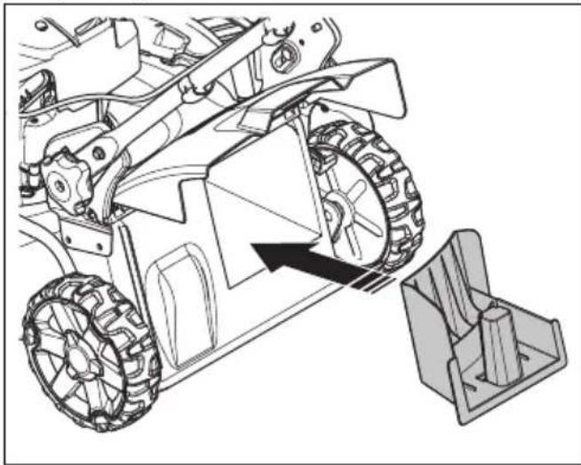 HUSQVARNA LB 256SP - Ustawianie trybu mulczowania urzadzenia (LC 151, LC 151S) - 1